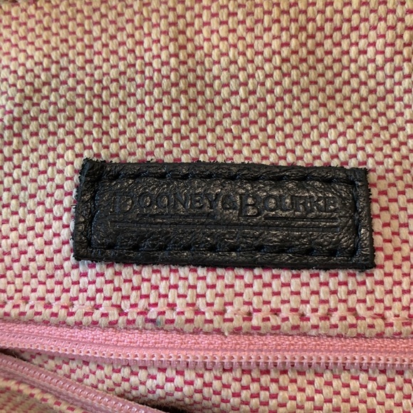 Dooney & Bourke handbag black vintage w front pocket - Picture 11 of 15